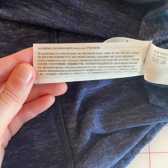 Gilly Hicks size small navy blue soft comfy leisure long sleeve casual top - Picture 9 of 16